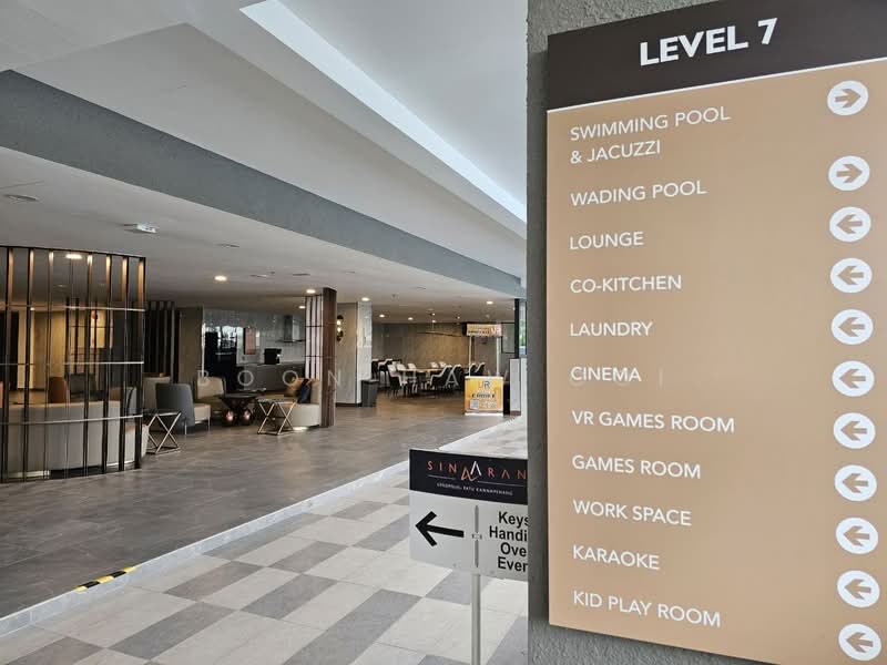 Servis Apartment untuk Disewa di Sinaran @ Utropolis - Boon Haw Ooi - Lobby - PropertyGuru.com.my
