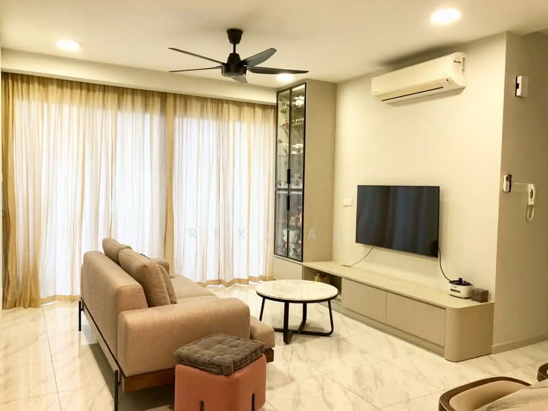 Condominium for Rent at South Brooks - Rex Tan - Living Room - PropertyGuru.com.my