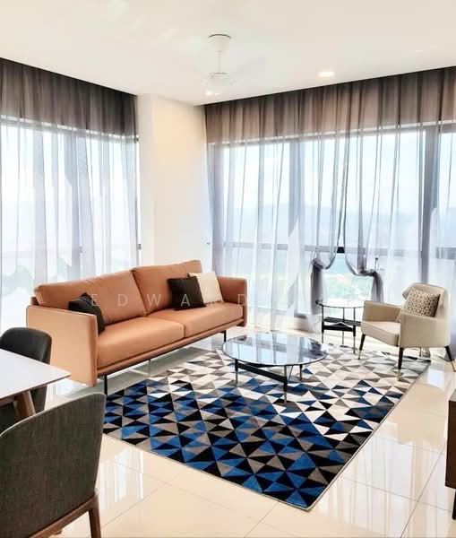 Service Residence for Rent at Aria - Edward Yap - Living Room - PropertyGuru.com.my
