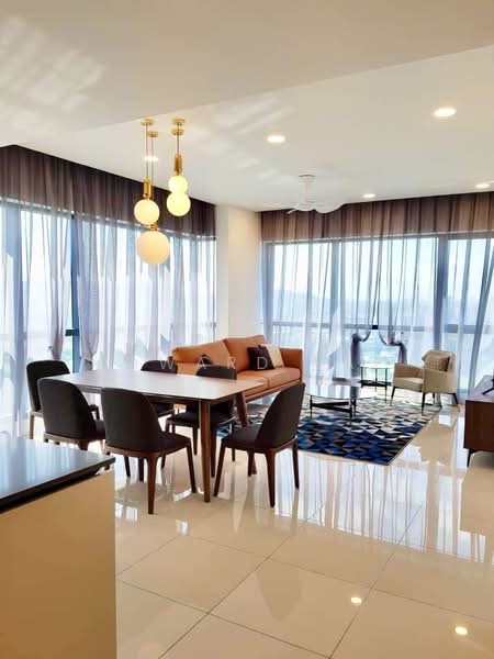 Service Residence for Rent at Aria - Edward Yap - Living Room - PropertyGuru.com.my
