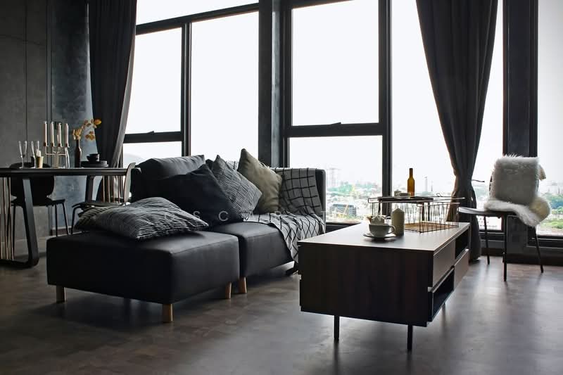 Servis Apartment untuk Dijual di Expressionz Professional Suites - Oscar Tan - Living Room - PropertyGuru.com.my