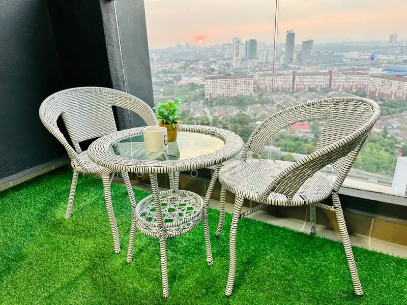 Servis Apartment untuk Disewa di Aera Residence - Teng Poh Hong - Balcony - PropertyGuru.com.my