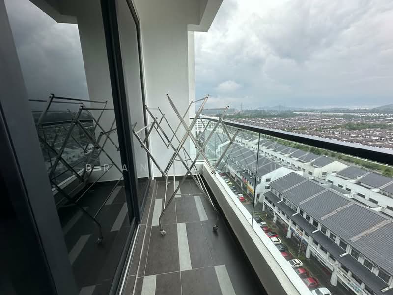 Pangsapuri untuk Disewa di Eco Nest @ Eco Botanic - Brandon Chua - Balcony - PropertyGuru.com.my