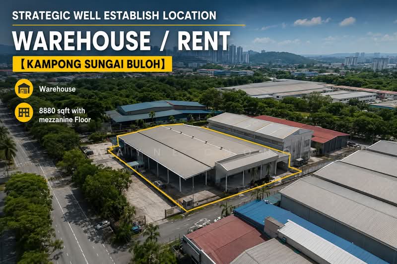 Semi-D Factory for Rent in Taman Perindustrian Air Hitam (Klang) - Wayne Chong - Exterior - PropertyGuru.com.my