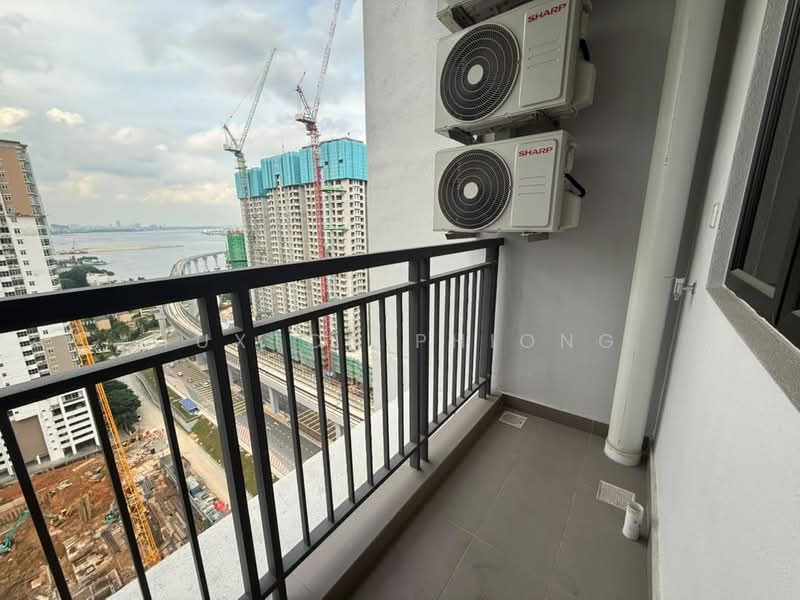 Service Residence for Rent at Meldrum Heights (Residensi Meldrum) - Tuxton Phiong - Balcony - PropertyGuru.com.my