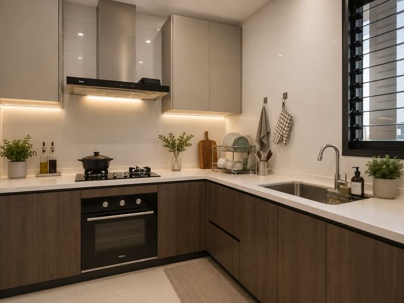 Condominium for Sale at WANGSA 9 RESIDENCY - Lucas Sit - Kitchen - PropertyGuru.com.my