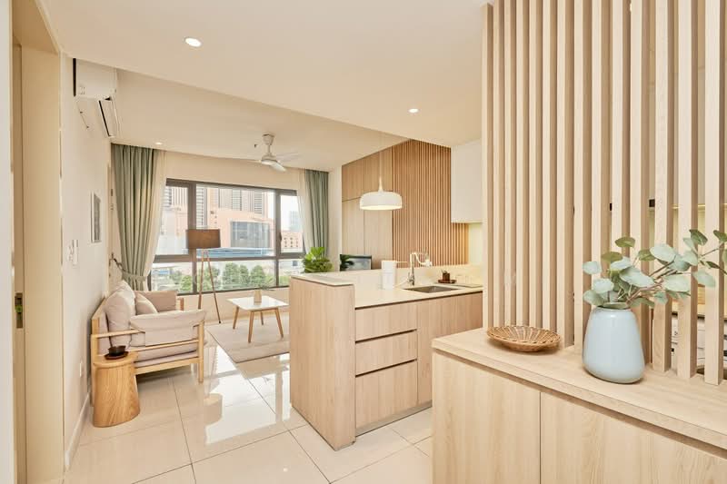 Servis Apartment untuk Disewa di Mitsui Serviced Suites - Mohd Fitri MF - Living Room - PropertyGuru.com.my
