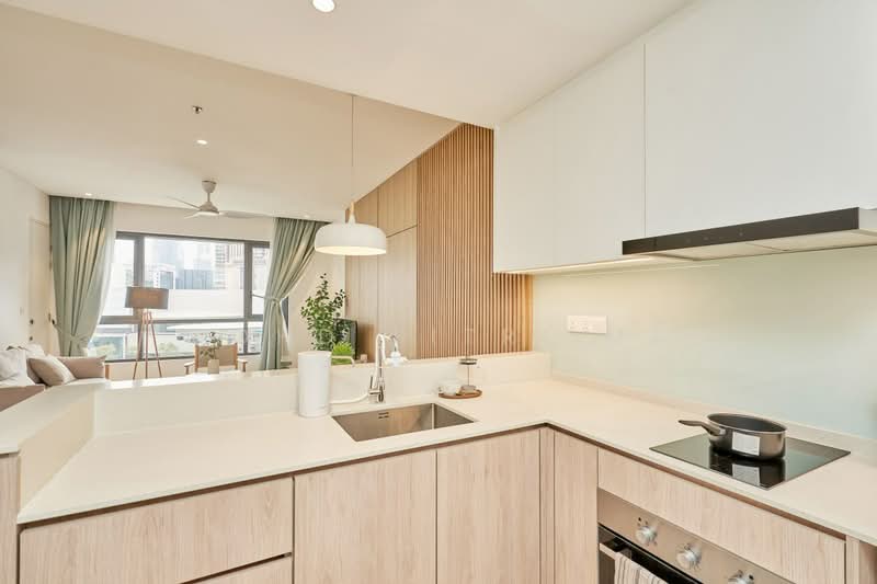 Service Residence for Rent at Mitsui Serviced Suites - Mohd Fitri MF - Kitchen - PropertyGuru.com.my