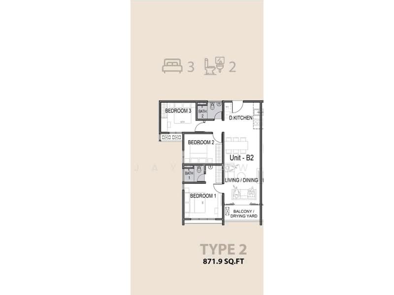 Service Residence for Sale at Parq Residence - Jay Law - PropertyGuru.com.my