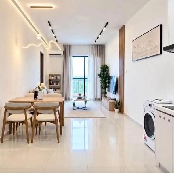 Service Residence for Sale at Parq Residence - Jay Law - Living Room - PropertyGuru.com.my