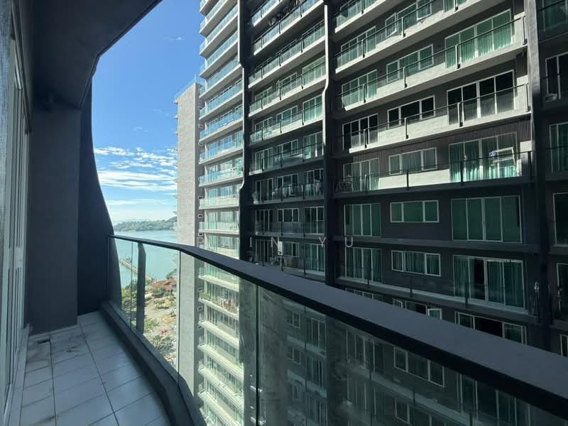 Condominium for Rent at QuayWest Residence - Rain Yu - Balcony - PropertyGuru.com.my