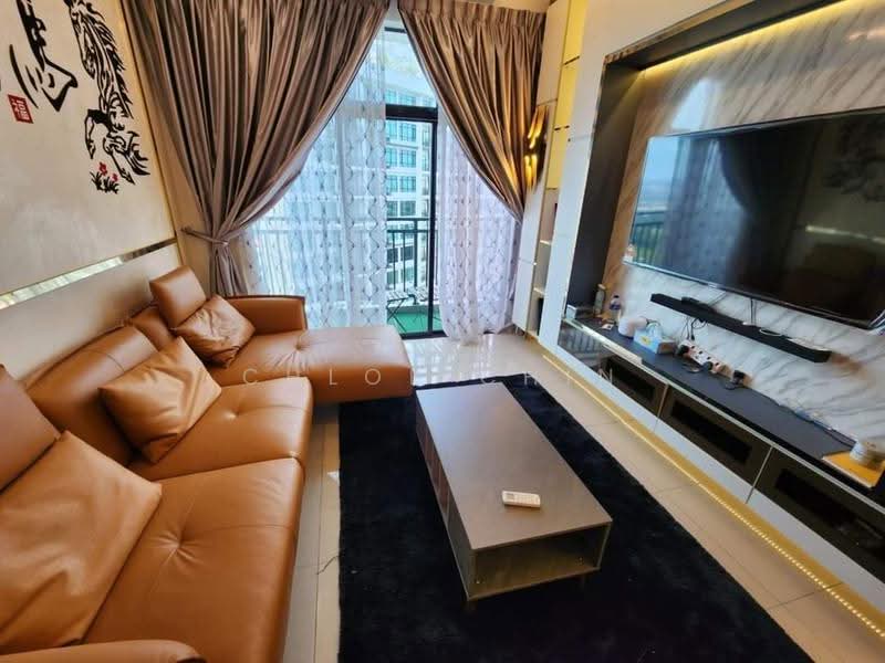 Condominium for Rent at Molek Regency - Chloe Chin - Living Room - PropertyGuru.com.my