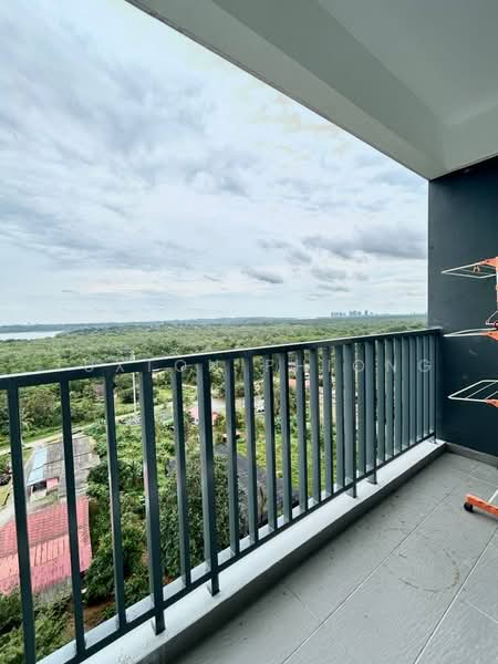 Service Residence for Rent at Twin Danga Residence - Tuxton Phiong - Balcony - PropertyGuru.com.my