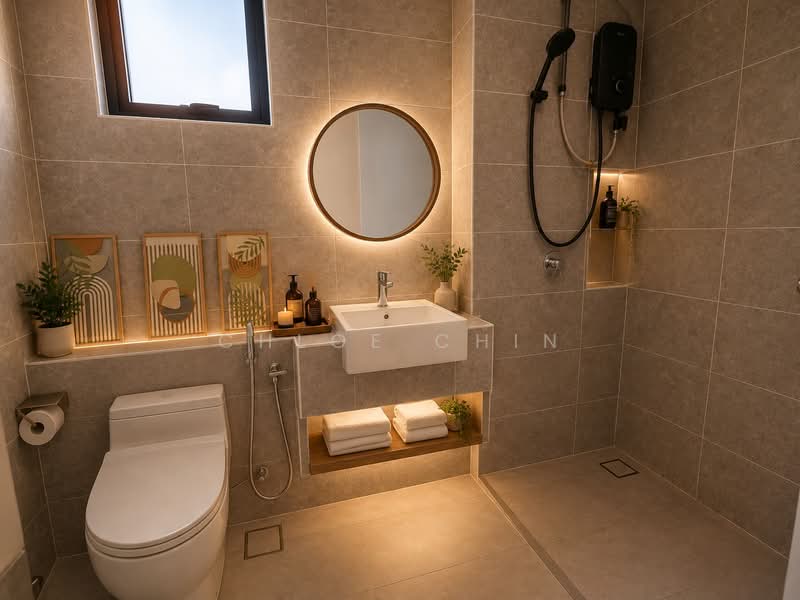 2-storey Terraced House for Rent in Taman Ekoflora (Johor Bahru) - Chloe Chin - Bathroom - PropertyGuru.com.my