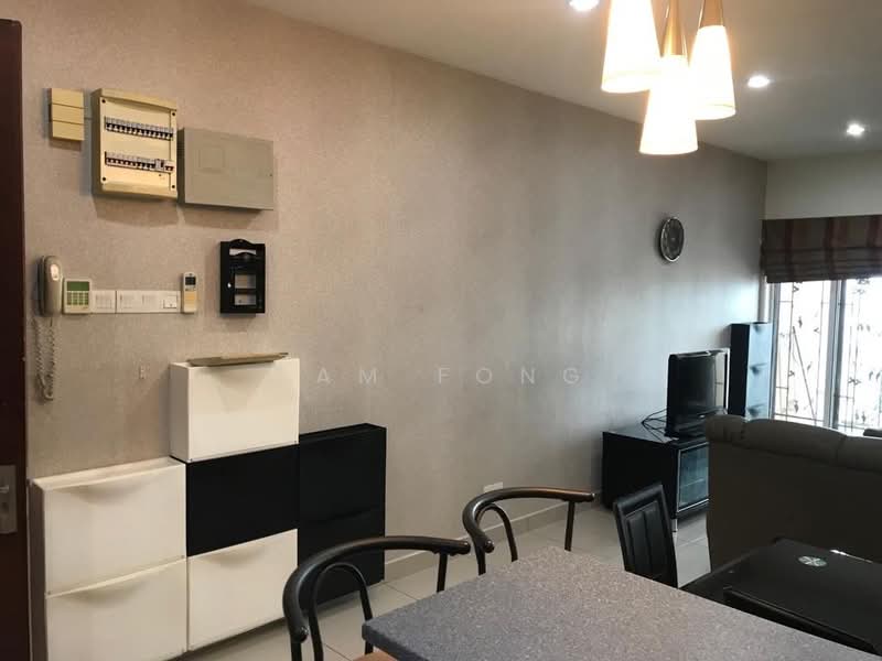 Servis Apartment untuk Dijual di Impian Meridian - Sam Fong - Living Room - PropertyGuru.com.my