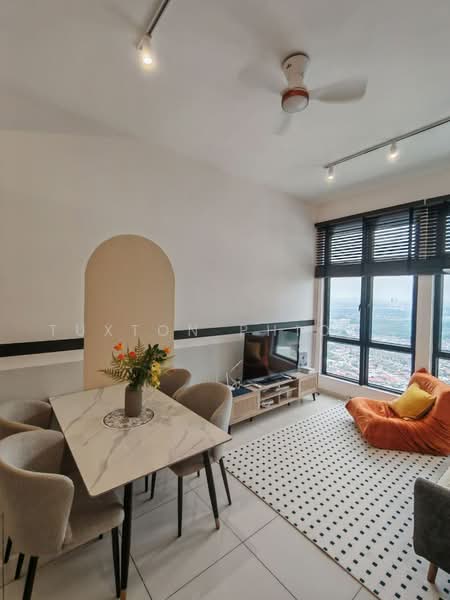 Servis Apartment untuk Disewa di Space Residency - Tuxton Phiong - Living Room - PropertyGuru.com.my