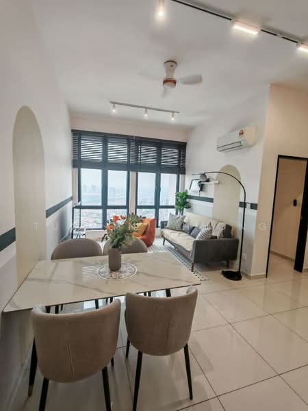 Servis Apartment untuk Disewa di Space Residency - Tuxton Phiong - Living Room - PropertyGuru.com.my
