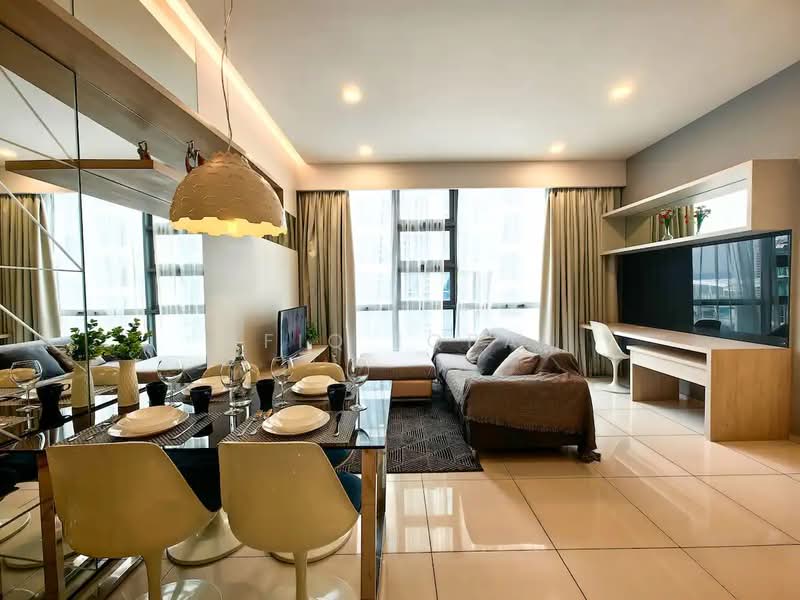Kondominium untuk Disewa di The Robertson - Afiq Iqbal - Living Room - PropertyGuru.com.my
