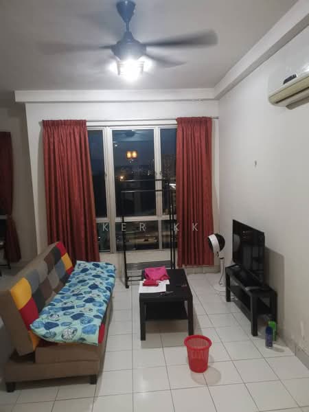 Service Residence for Rent at Serviced Residence @ Casa Tiara - Ker KK - Living Room - PropertyGuru.com.my