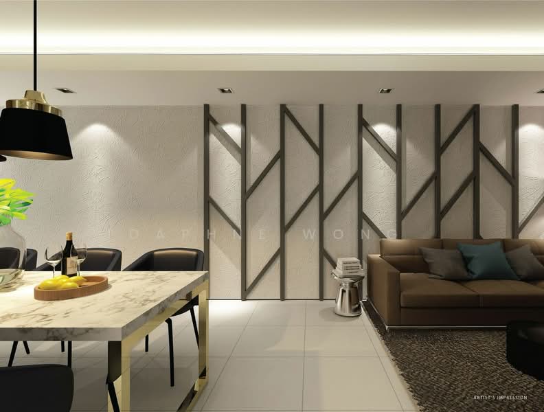 Kondominium untuk Dijual di The Address - Daphne Wong - Living Room - PropertyGuru.com.my