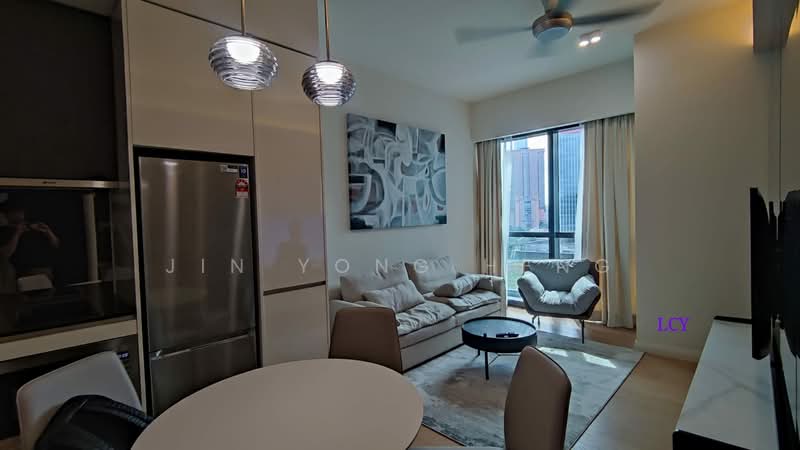 Service Residence for Sale at TRX Residences - Jin Yong Heng - Living Room - PropertyGuru.com.my