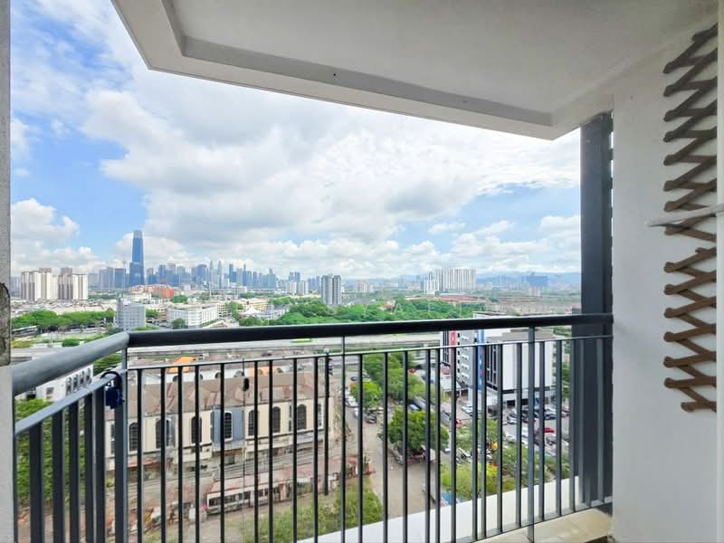 Service Residence for Sale at Shamelin Star - Zul Syafiq - Balcony - PropertyGuru.com.my