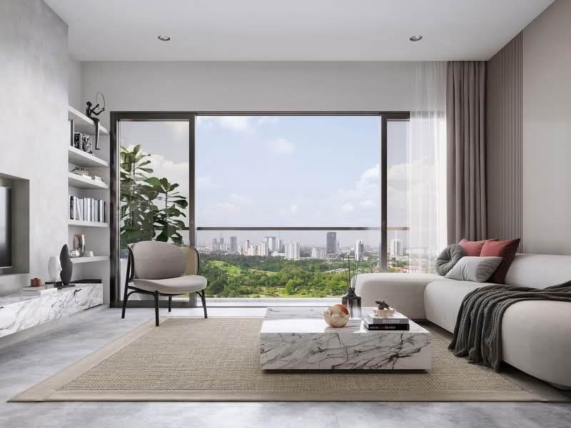 Condominium for Sale at Jendela Residences - Dave Soh - Living Room - PropertyGuru.com.my