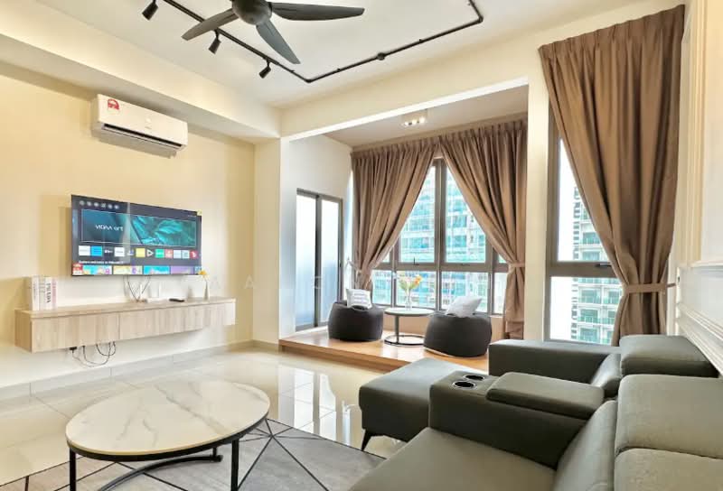 Service Residence for Sale at Arte Star - Aaron Soh - Living Room - PropertyGuru.com.my