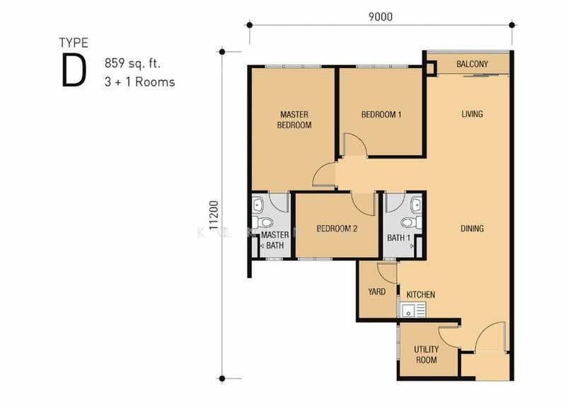 Servis Apartment untuk Dijual di Traders Garden @ Cheras Selatan - CK Ng - PropertyGuru.com.my