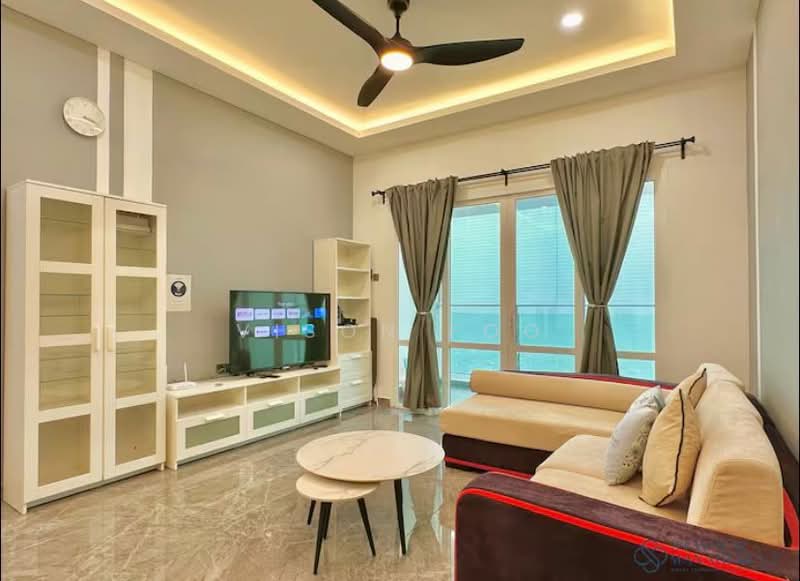Kediaman Servis untuk Disewa di TriTower Residence @ Johor Bahru Sentral - Vison Foo - Living Room - PropertyGuru.com.my