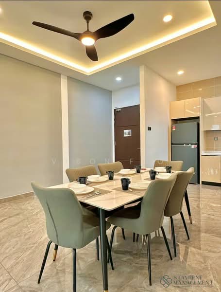Kediaman Servis untuk Disewa di TriTower Residence @ Johor Bahru Sentral - Vison Foo - Dining Room - PropertyGuru.com.my