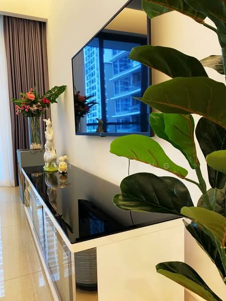 Condominium for Rent at Agile Mont Kiara - chew Peng - Living Room - PropertyGuru.com.my