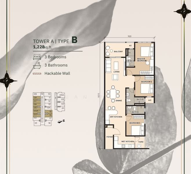 Service Residence for Sale at Pinnacle Bukit Gambier - Yuan Ping - PropertyGuru.com.my