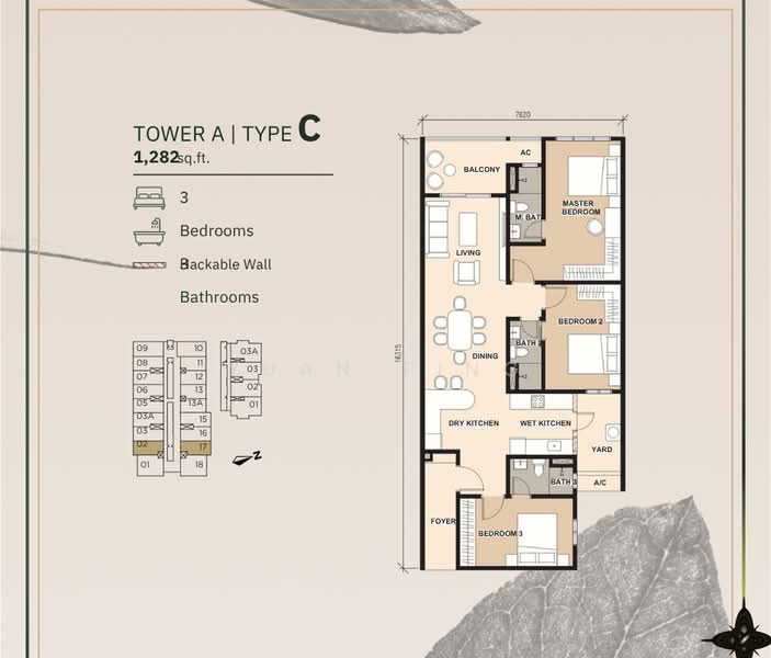 Service Residence for Sale at Pinnacle Bukit Gambier - Yuan Ping - PropertyGuru.com.my