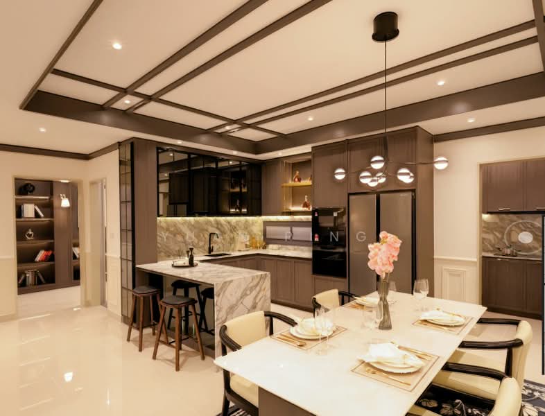 Service Residence for Sale at Pinnacle Bukit Gambier - Yuan Ping - Kitchen - PropertyGuru.com.my