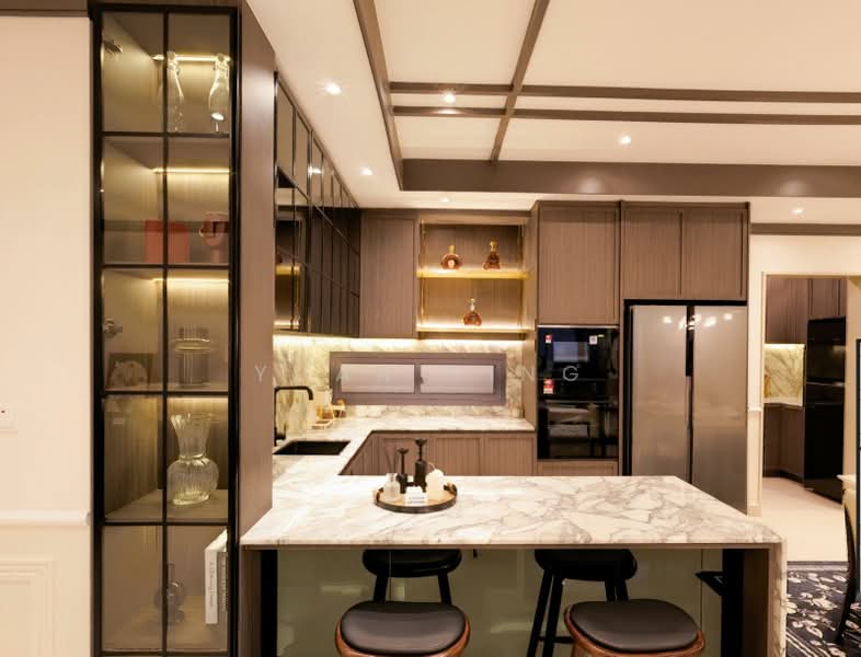 Service Residence for Sale at Pinnacle Bukit Gambier - Yuan Ping - Kitchen - PropertyGuru.com.my