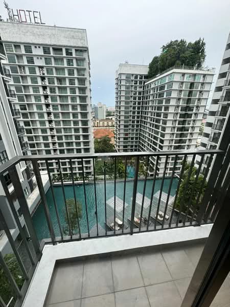 Service Residence for Rent at Dian Residency - Abby Woo - Balcony - PropertyGuru.com.my