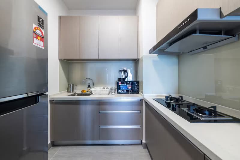 Servis Apartment untuk Disewa di Baron Residence @ Lake City - Jake Poh - Kitchen - PropertyGuru.com.my