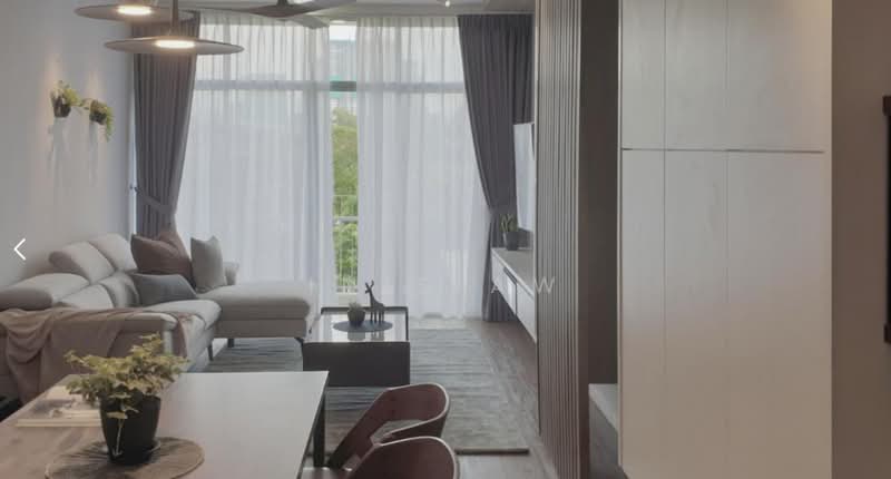 Service Residence for Sale at The Connaught One - Inis Aw - Living Room - PropertyGuru.com.my
