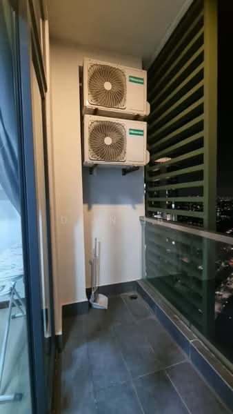 Service Residence for Rent at Green Haven - Dian JB - Balcony - PropertyGuru.com.my