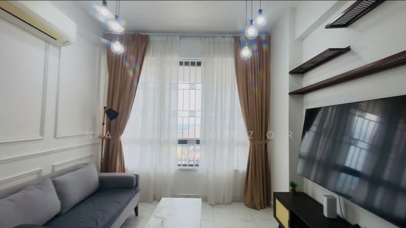 Servis Apartment untuk Dijual di Troika Residences - Nabila Nazori - Living Room - PropertyGuru.com.my