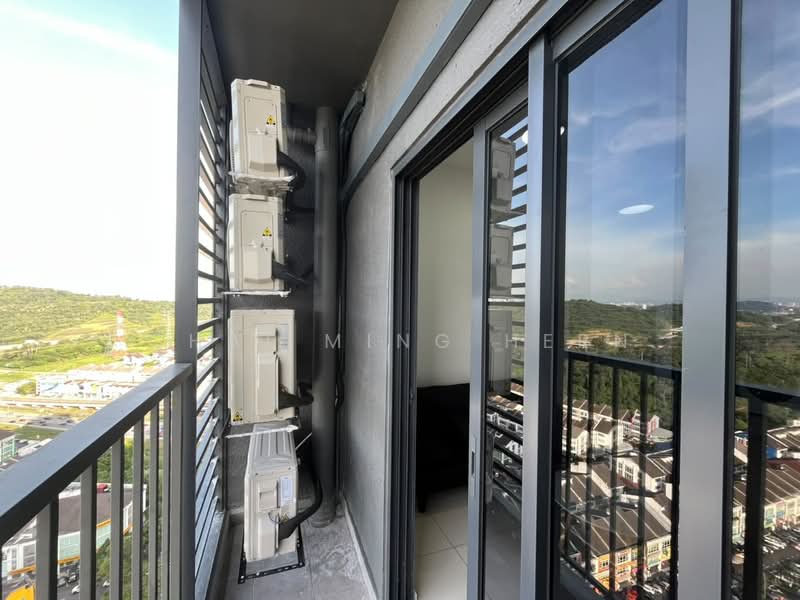 Servis Apartment untuk Disewa di One Equine - Chai Ming Hern - Balcony - PropertyGuru.com.my