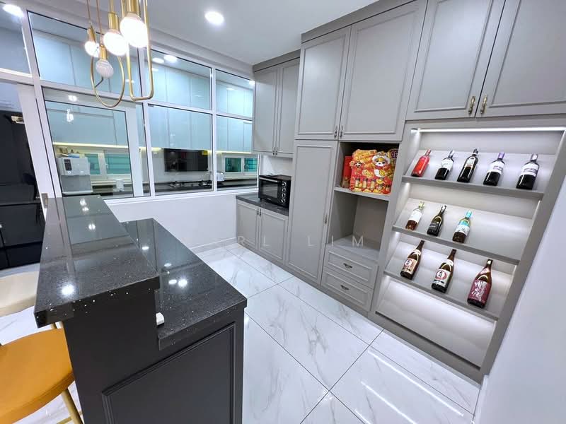 Cluster House for Sale in Austin Heights (Tebrau) - Karl Lim - Kitchen - PropertyGuru.com.my