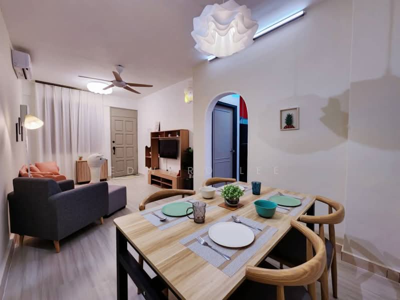 Pangsapuri untuk Disewa di Desa Permata Pearl Block 9 - Edward Lee - Living Room - PropertyGuru.com.my