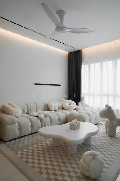 Condominium for Rent at Green Avenue Condominium - Chai Ming Hern - Living Room - PropertyGuru.com.my
