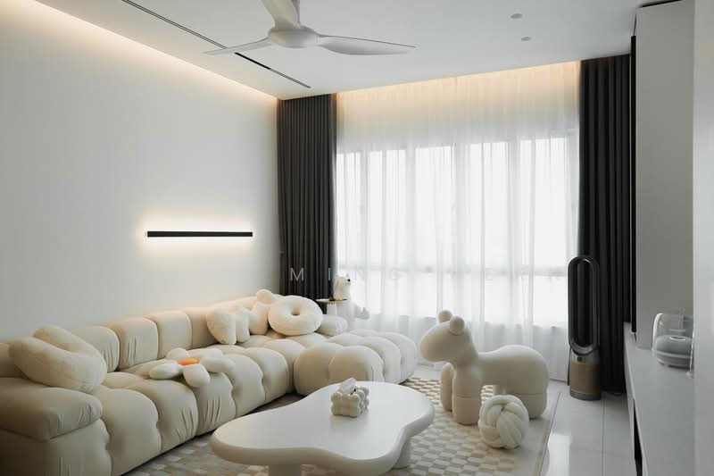 Condominium for Rent at Green Avenue Condominium - Chai Ming Hern - Living Room - PropertyGuru.com.my