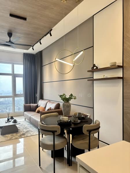 Servis Apartment untuk Disewa di Met 1 Residences - Kim Ling - Living Room - PropertyGuru.com.my