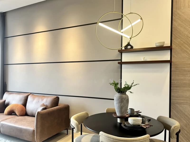 Servis Apartment untuk Disewa di Met 1 Residences - Kim Ling - Living Room - PropertyGuru.com.my