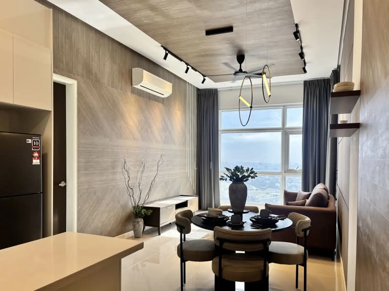 Servis Apartment untuk Disewa di Met 1 Residences - Kim Ling - Living Room - PropertyGuru.com.my