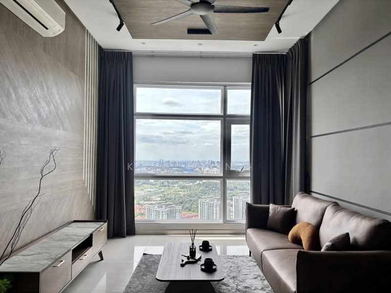 Servis Apartment untuk Disewa di Met 1 Residences - Kim Ling - Living Room - PropertyGuru.com.my